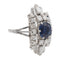 Bague 49 Bague Or blanc Saphir 58 Facettes 2538672CN