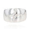 Bague 55 Bague jonc or blanc diamants 58 Facettes 21-577A