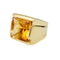 Bague 48 Bague Fred or jaune et citrine. 58 Facettes 30711