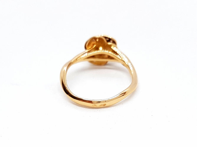 Bague 53 Bague Fleur Or rose Diamant 58 Facettes 578704RV