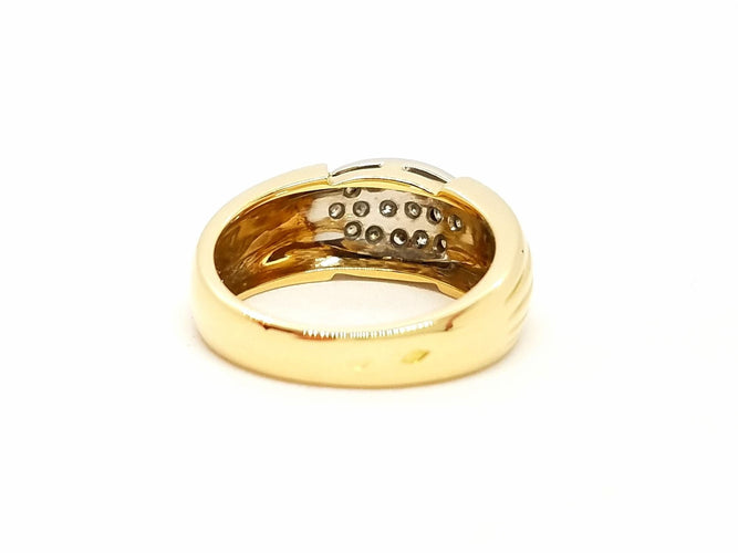 Bague 54 Bague Or jaune Diamant 58 Facettes 698547CN