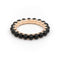 Bague 53 Ginette NY Bague Alliance Maria Or rose Onyx 58 Facettes 2394106CN