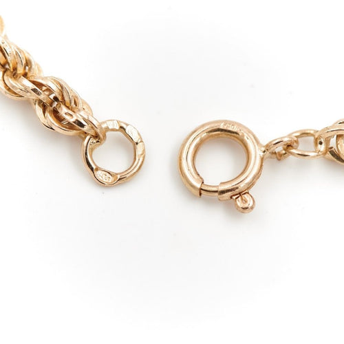 Collier Collier Maille torsadée Or jaune 58 Facettes 1833631CN