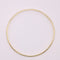 Bracelet Bracelet Jonc Or jaune 18k lisse 58 Facettes