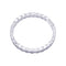 Bague 52 Alliance Chaumet "Bee my Love" or blanc, diamants. 58 Facettes 33481