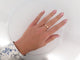 Bague 57 bague CARTIER alliance love or rose 18k 58 Facettes 257462