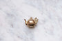 Pendentif Pendentif vintage théière en or jaune 58 Facettes