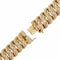 Bracelet Large Gourmette or jaune américaine 58 Facettes CVBR21