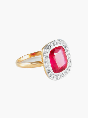 Bague Bague Art Déco 2 Ors Diamants 58 Facettes