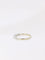 Bague Demi-Alliance américaine en or blanc et diamants 0,36 ct 58 Facettes J76
