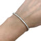 Bracelet Ligne tennis Gubelin or blanc diamants. 58 Facettes 30975
