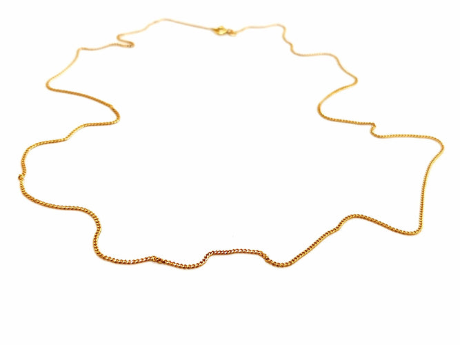 Collier Collier Maille gourmette Or jaune 58 Facettes 1152958CD