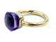Bague Pomellato. Bague Nudo Classique or et améthyste 58 Facettes