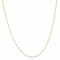 Collier Chaine en or jaune maille gourmette limée 58 Facettes 19-211A
