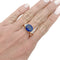 Bague 57 Bague A.Reza en or jaune saphir 6,71 carats et diamants. 58 Facettes 31547