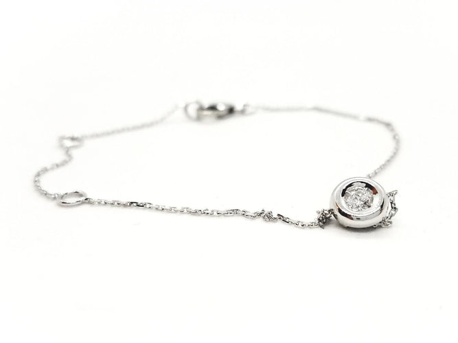 Bracelet Bracelet Or blanc Diamant 58 Facettes 579002RV