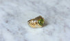 Bague Bague boule coeur péridot et citrines 58 Facettes