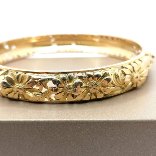 Bracelet Bracelet jonc or jaune 58 Facettes
