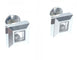Boucles d'oreilles CHOPARD. Puces d’oreilles Happy diamonds or blanc et diamants 58 Facettes