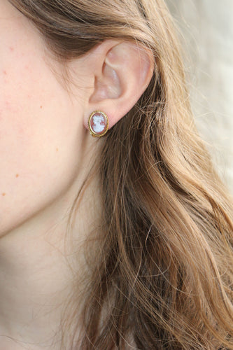 Boucles d'oreilles Boucles d'Oreilles Camées XIXe 58 Facettes 459.2