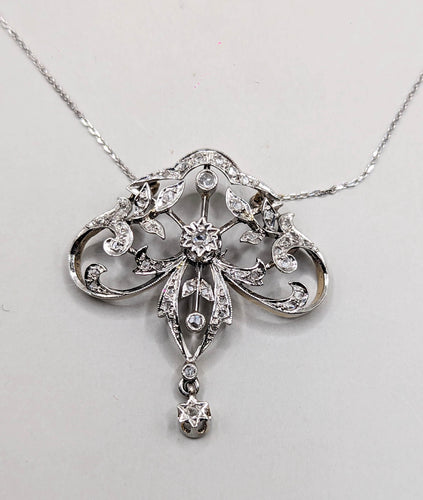 Collier Collier 2 Ors & diamants 58 Facettes