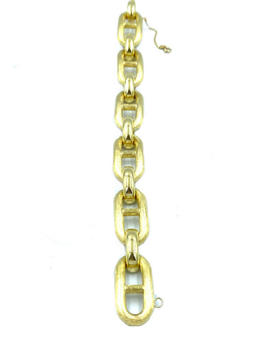 Bracelet Bracelet Vintage or jaune 18K 58 Facettes