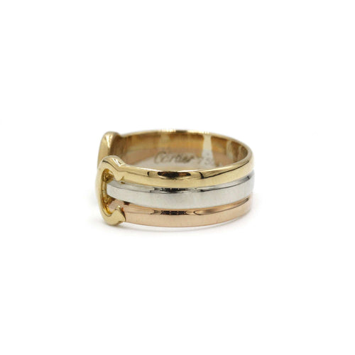Bague 45 CARTIER - Bague "Double C" 58 Facettes 230377R