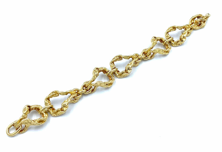 Bracelet GILBERT ALBERT. Bracelet or jaune 58 Facettes