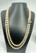 Collier Double collier de perles fermoir diamants. 58 Facettes AB170