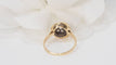 Bague 54 Bague ancienne en or jaune saphirs calibrés et diamants 58 Facettes 32179