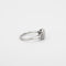 Bague 53 Bague Art Déco, or blanc, diamants 58 Facettes HS22181