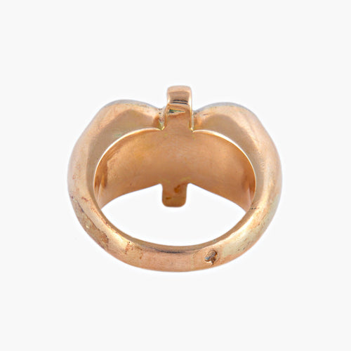 Bague 53 Bague Rétro Noeud 1940 58 Facettes 463
