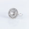 Bague 50 Bague Rosace diamants, époque Art Déco 58 Facettes