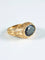 Bague 50 Bague or jaune et saphir 58 Facettes