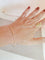 Bracelet Bracelet Jonc ciselé Or Rose 58 Facettes AA 1489