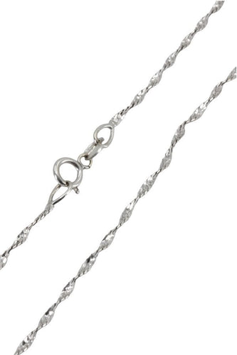 Collier CHAINE MAILLE TORSADÉE 58 Facettes 043561