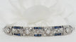 Bracelet Bracelet Art Déco or blanc, saphirs et diamants 58 Facettes 30695