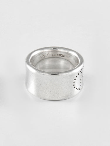 Bague Bague Hermès - Modèle Eclipse Ruban en Argent 58 Facettes