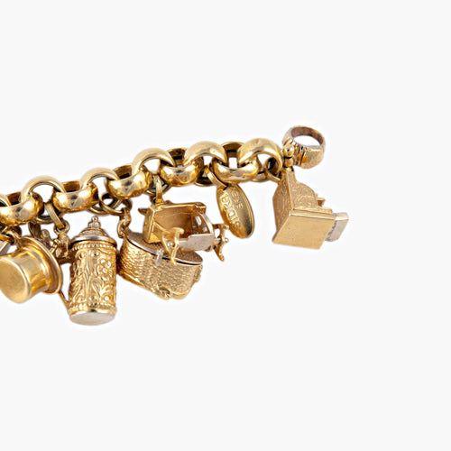 Bracelet Bracelet Charm's Or jaune 58 Facettes