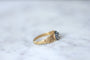 Bague Bague jonc émaillée en or et diamant 58 Facettes