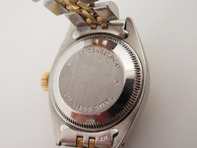 Montre vintage montre ROLEX oyster perpetual datejust automatique 58 Facettes 257564