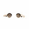 Boucles d'oreilles Boucles d’oreilles dormeuses 2 ors motif cercle 58 Facettes