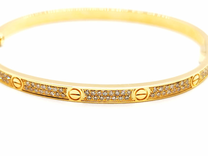 Bracelet Cartier Bracelet Love Or jaune Diamant 58 Facettes 1426688CN
