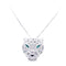 Collier Collier Cartier, Panthère de Cartier, or blanc, diamants. 58 Facettes 32528