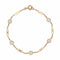 Bracelet Bracelet or jaune et perles de culture 58 Facettes CVBR27