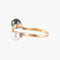 Bague 51 Bague Toi & Moi Perles 58 Facettes