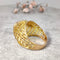 Bague Bague ajourée en or jaune et diamant 58 Facettes 14895