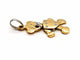 Pendentif Pendentif Ours Or jaune 58 Facettes 1639191CN
