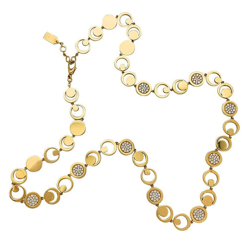 Collier Collier Fred "Moon Light" en or jaune, diamants. 58 Facettes 31689
