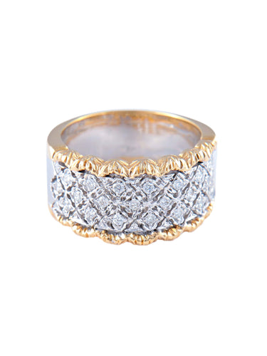 Bague 56 Bague Dentelle Diamants 58 Facettes